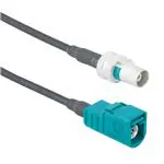 Jack to FAKRA Straight Plug